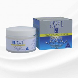 防曬亮白補濕霜SPF15+  50g